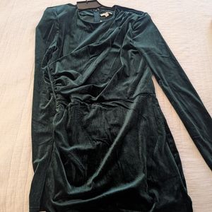 Baltic Born (Flying Tomato) NWT M velvet emerald green dress